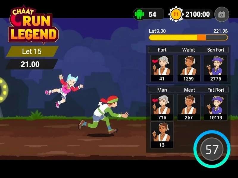 Chaat Run Legend Indian Player Statistics